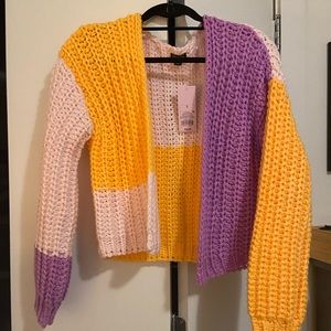 NTW Colorbock Cardigan